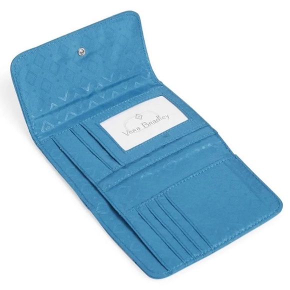 Vera Bradley Bahama Bay wallet-Ships within 24 hours - Picture 2 of 5